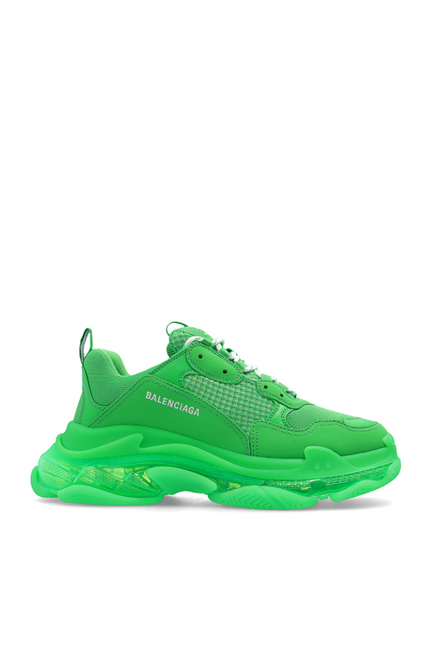 Balenciaga triple s green fashion